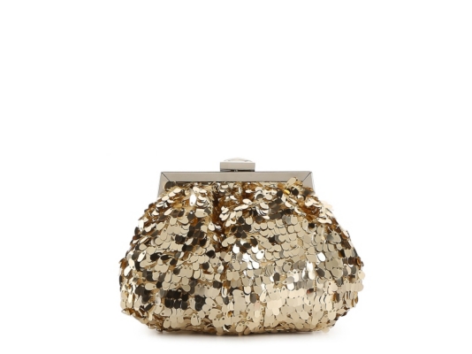 Lulu Townsend Sequin Pouchette