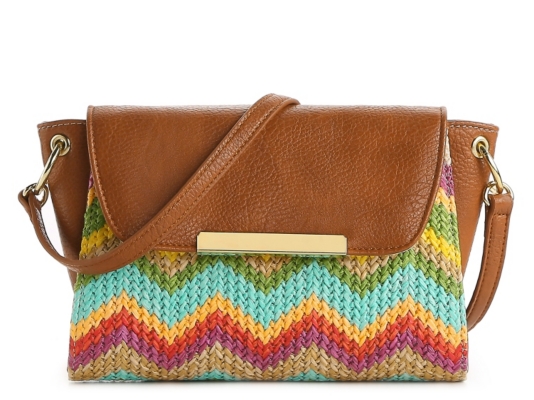 Steve Madden BMika Straw Cross Body Bag
