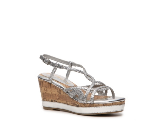 2 Lips Too K-Naive Girls' Toddler & Youth Wedge Sandal