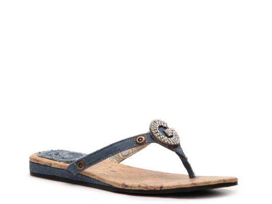 G by GUESS Jewelz Flat Sandal