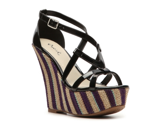Qupid Finder-60 Wedge Sandal