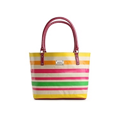 nine west striped purse