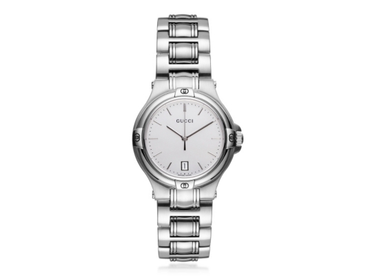 Gucci Men's Silver Stainless Steel Watch