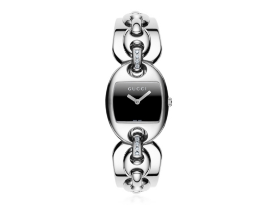 Gucci Women's Marina Silver Stainless Steel Bangle Watch