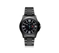 Gucci Men's Timeless Black Stainless Steel Watch