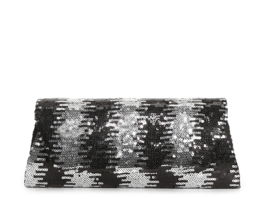 Lulu Townsend Sequin Flap Clutch
