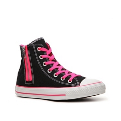 converse high cut with zipper