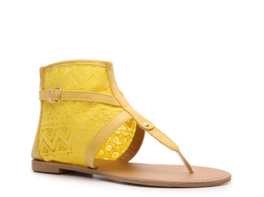 Qupid Athena-610 Flat Sandal