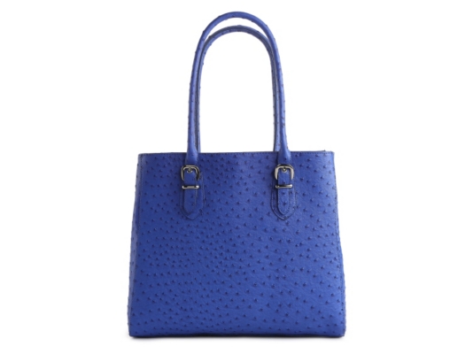 Kelly & Katie Audra Ostrich Tote