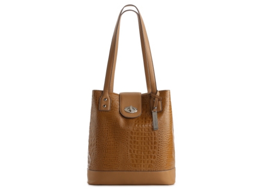 Franco Sarto Leather U-Turn Tote