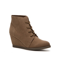 steve madden weston wedge bootie