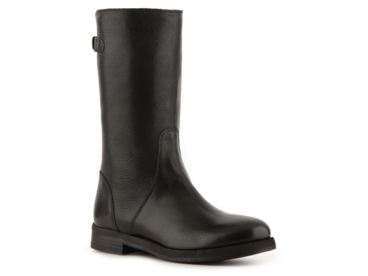 Dolce & Gabbana Leather Buckle Boot