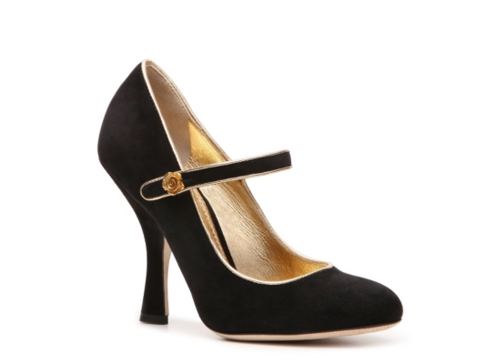 Dolce & Gabbana Suede Mary Jane Pump