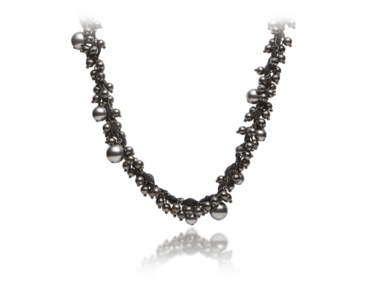 Lanvin Pearls and Gros Grains Necklance