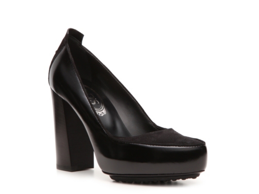 Tod's Leather Platform Pump