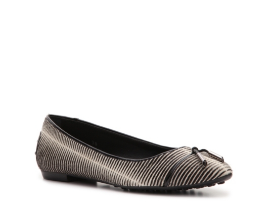 Tod's Printed Pony Hair Flat