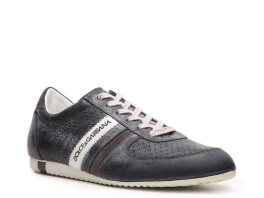 Dolce & Gabbana Perforated Leather Sneaker