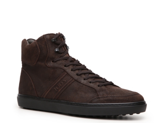Tod's Distressed Suede Sneaker