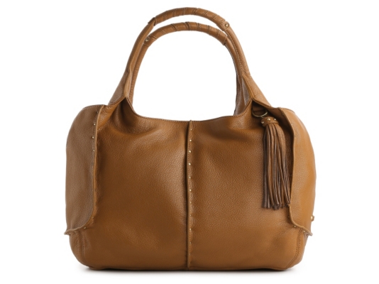 Perlina Leather Shannon Stud Tote