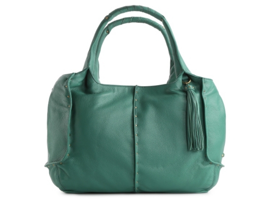 Perlina Leather Shannon Stud Tote