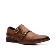 Kenneth Cole Earth Tone Double Monk Slip-On