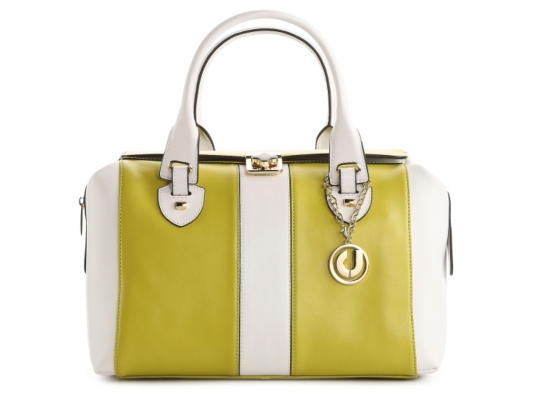 Charles Jourdan Barbara Leather Satchel