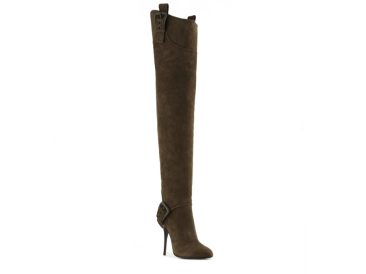 Giuseppe Zanotti Nubuck Leather Buckle Boot