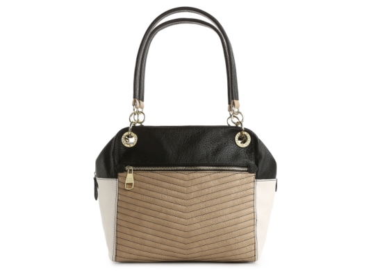 Steve Madden Quilted Color Block Satchel
