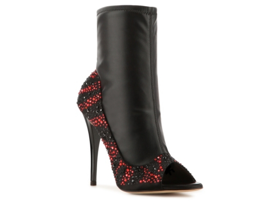 Giuseppe Zanotti Leather Embellished Bootie