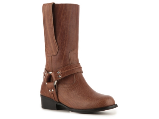Giuseppe Zanotti Leather Riding Boot