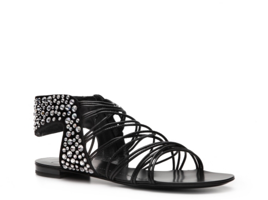 Giuseppe Zanotti Suede Crystal Sandal