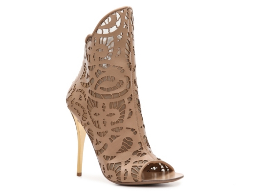 Giuseppe Zanotti Leather Laser Cut Bootie