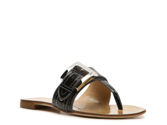 Giuseppe Zanotti Patent Leather Buckle Sandal