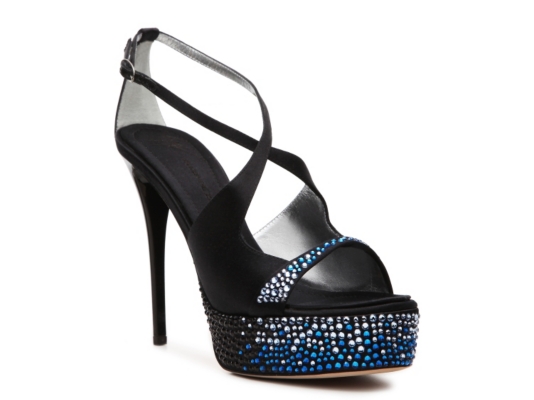 Giuseppe Zanotti Satin Crystal Sandal