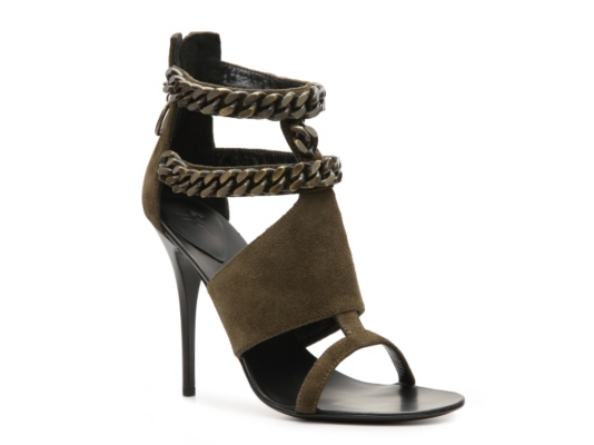 Giuseppe Zanotti Suede Chain Sandal
