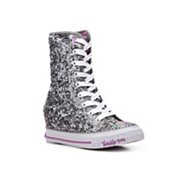Skechers Gimme Rockstar Chic Girls Toddler & Youth Wedge Sneaker Boot