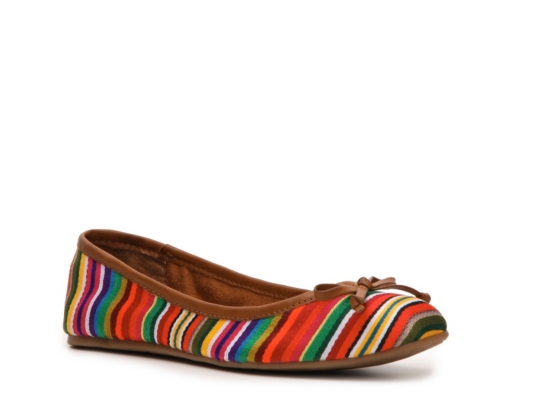 Rocket Dog Angie Striped Flat