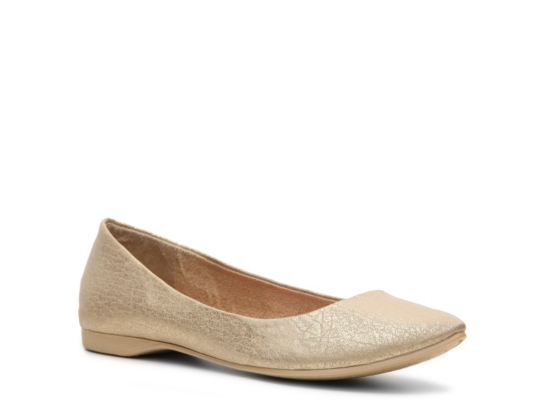 Rocket Dog Chamay Gold Flat