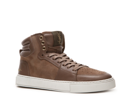 Yves Saint Laurent Suede & Leather Sneaker