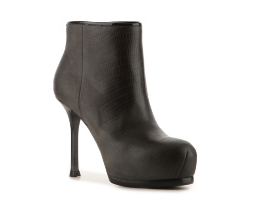 Yves Saint Laurent Reptile Leather Bootie