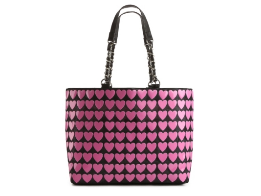 Betsey Johnson Plastik Hearts Tote