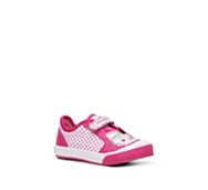 Keds Hello Kitty Glittery Kitty Girls Toddler Velcro Sneaker