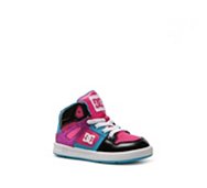 DC Shoes Rebound UL Girls Infant & Toddler Skate Shoe