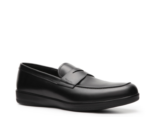 Prada Leather Penny Loafer