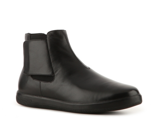 Prada Leather Velcro Boot