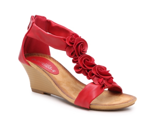 Patrizia by Spring Step Harlequin Wedge Sandal