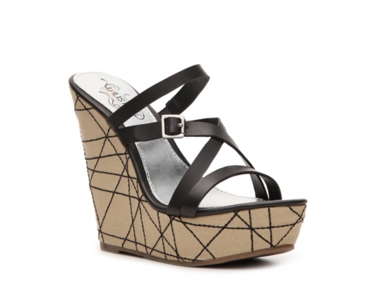 Unlisted Hold Please Wedge Sandal