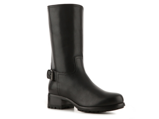 Prada Leather Riding Boot