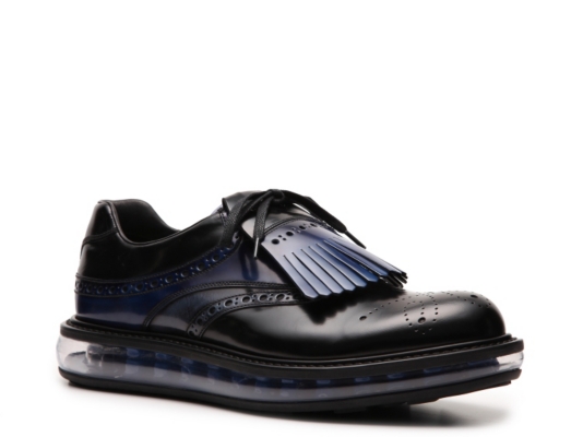 Prada Leather Kiltie Oxford