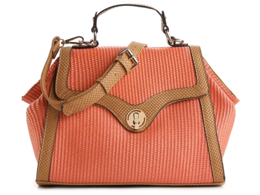 Urban Expressions Aria Top Handle Woven Satchel